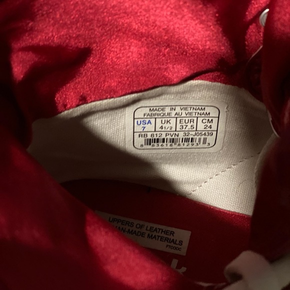 Reebok Top Down Hi-Top Metallic Sneaker - Picture 9 of 13